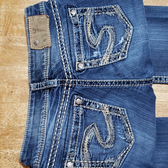 Silver denim jeans - Picture 8 of 11